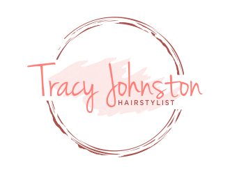 Tracy Johnston Hairstylist logo design by qqdesigns