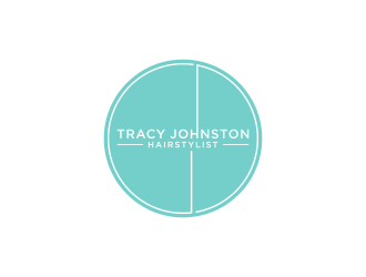 Tracy Johnston Hairstylist logo design by checx
