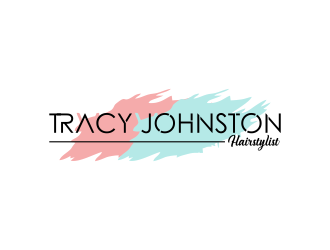 Tracy Johnston Hairstylist logo design by Shina