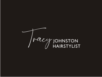 Tracy Johnston Hairstylist logo design by bricton