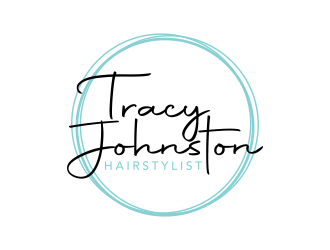Tracy Johnston Hairstylist logo design by ingepro