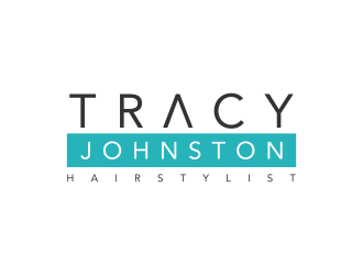 Tracy Johnston Hairstylist logo design by ingepro