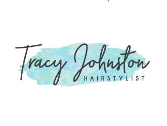 Tracy Johnston Hairstylist logo design by akilis13