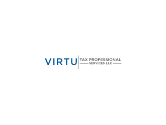 VIRTU TAX PROFESSIONAL SERVICES LLC logo design by BintangDesign