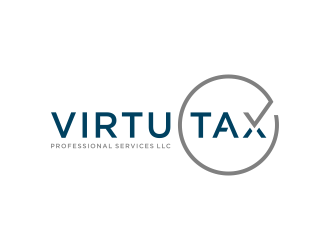 VIRTU TAX PROFESSIONAL SERVICES LLC logo design by checx