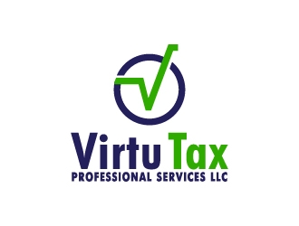 VIRTU TAX PROFESSIONAL SERVICES LLC logo design by gateout