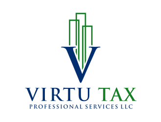 VIRTU TAX PROFESSIONAL SERVICES LLC logo design by artery