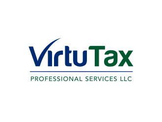 VIRTU TAX PROFESSIONAL SERVICES LLC logo design by ingepro