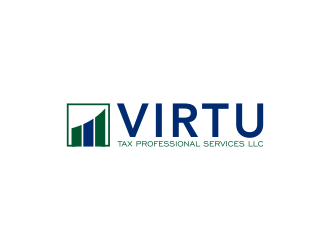 VIRTU TAX PROFESSIONAL SERVICES LLC logo design by ingepro