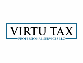 VIRTU TAX PROFESSIONAL SERVICES LLC logo design by hopee