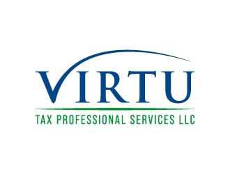 VIRTU TAX PROFESSIONAL SERVICES LLC logo design by akilis13