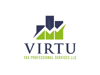 VIRTU TAX PROFESSIONAL SERVICES LLC logo design by akilis13