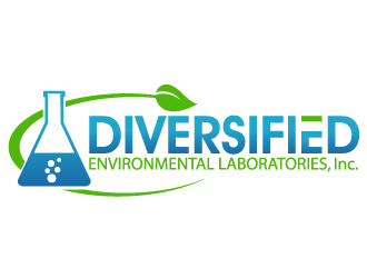 Diversified Environmental Laboratories, Inc. logo design by PMG