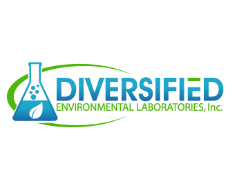 Diversified Environmental Laboratories, Inc. logo design by PMG