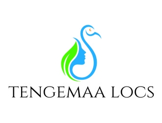 Tengemaa Locs  logo design by jetzu