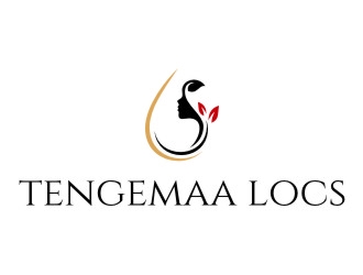 Tengemaa Locs  logo design by jetzu