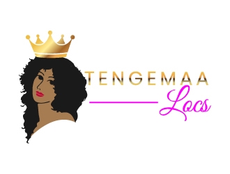 Tengemaa Locs  logo design by drifelm