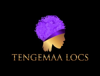 Tengemaa Locs  logo design by aryamaity