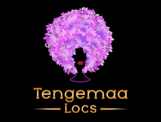 Tengemaa Locs  logo design by aryamaity