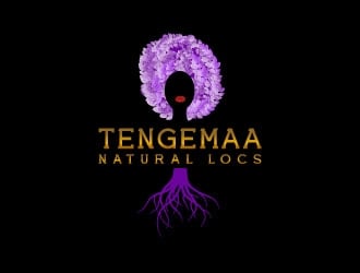 Tengemaa Locs  logo design by aryamaity