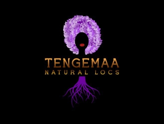 Tengemaa Locs  logo design by aryamaity