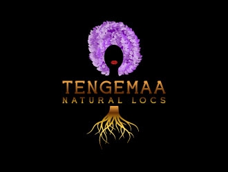 Tengemaa Locs  logo design by aryamaity