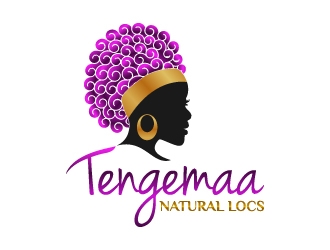 Tengemaa Locs  logo design by sakarep