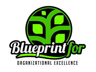 Blueprint for Organizational Excellence logo design by DreamLogoDesign