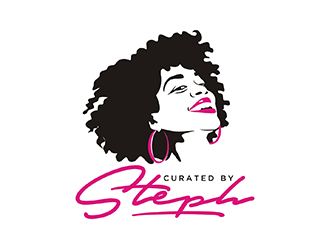 CuratedBySteph logo design by logolady