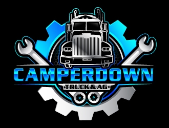 Camperdown Truck & AG logo design by LucidSketch