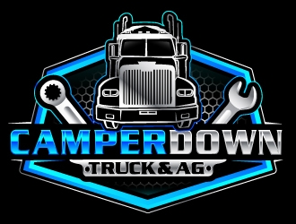 Camperdown Truck & AG logo design by LucidSketch