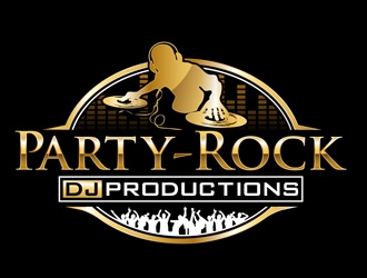 Party-Rock DJ Productions logo design by DreamLogoDesign