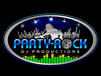 Party-Rock DJ Productions logo design by jaize