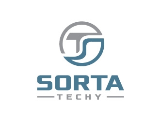 Sorta Techy logo design by jenyl