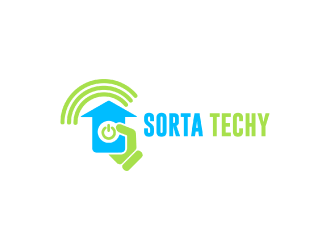 Sorta Techy logo design by nona