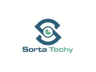 Sorta Techy logo design by Gwerth