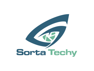 Sorta Techy logo design by Gwerth