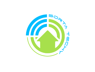 Sorta Techy logo design by nona