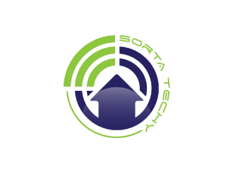 Sorta Techy logo design by nona