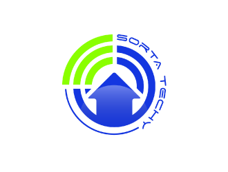 Sorta Techy logo design by nona
