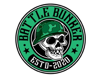 Battle Bunker logo design by DreamLogoDesign