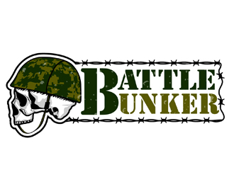 Battle Bunker logo design by DreamLogoDesign