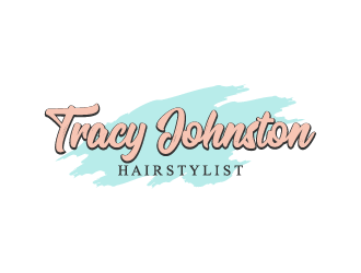 Tracy Johnston Hairstylist logo design by fastsev