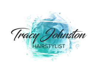 Tracy Johnston Hairstylist logo design by kunejo