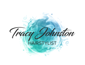 Tracy Johnston Hairstylist logo design by kunejo