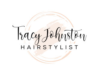Tracy Johnston Hairstylist logo design by cintoko