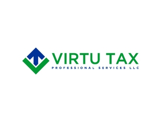 VIRTU TAX PROFESSIONAL SERVICES LLC logo design by wongndeso