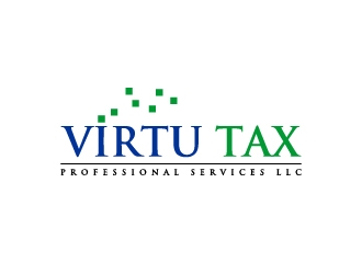 VIRTU TAX PROFESSIONAL SERVICES LLC logo design by wongndeso