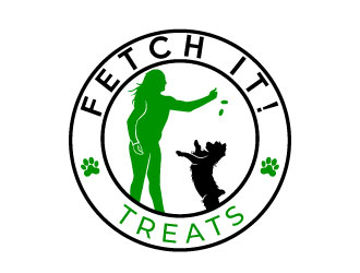 Fetch it! Treats logo design by MonkDesign