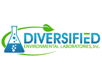 Diversified Environmental Laboratories, Inc. logo design by PMG